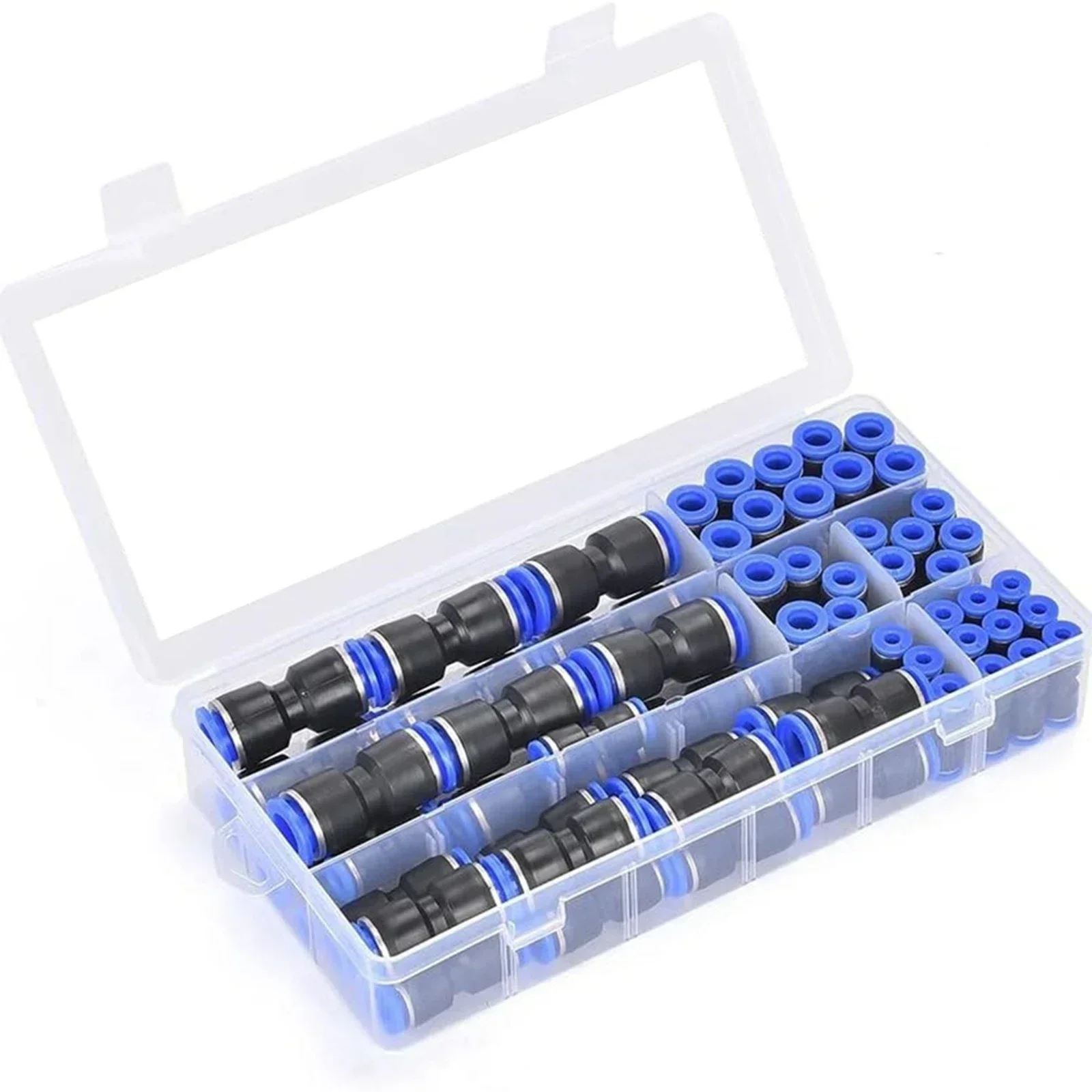 

Automatic Industry Fittings Air Hose Connectors For Auto Repair Plastic Air Fittings Straight Push Connectors Easy Installation
