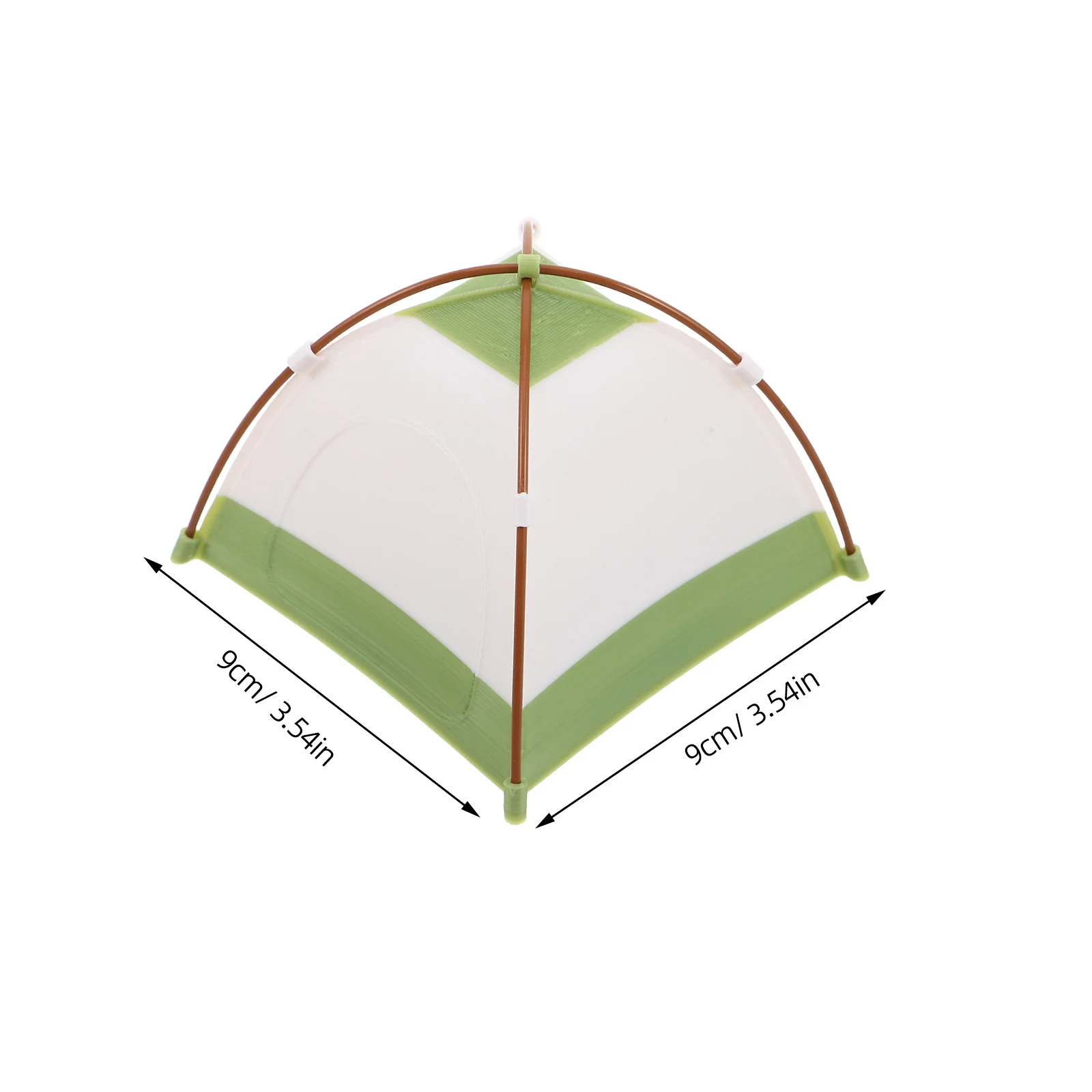 1 خيمة بيت الدمى المصغرة: مشهد التخييم بمقياس 1:12 لملعب الجنية حديقة ديكور في الهواء الطلق مغامرة عرض ملحق صغير