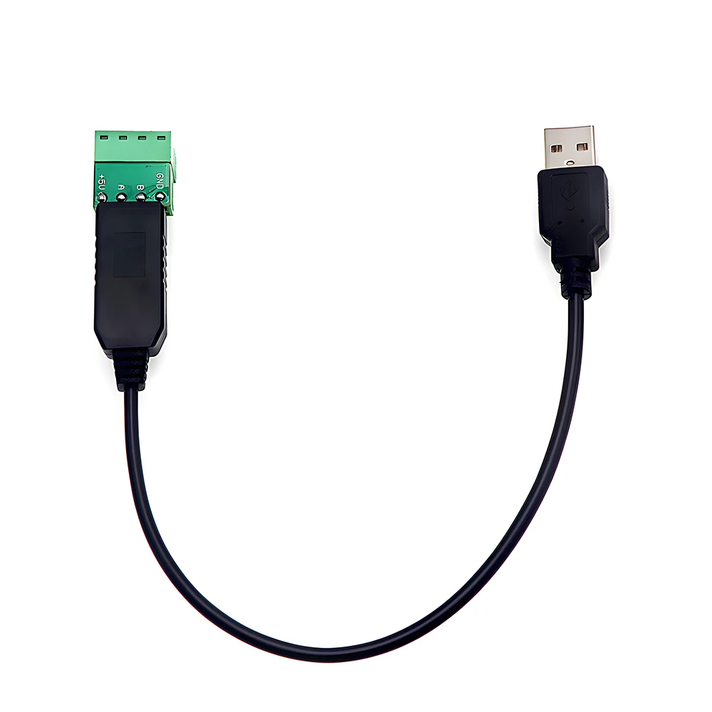 Industrial USB Converter 30 Cm 4 Terminal Block Connector Module RS232 To RS485 Upgrade Protection VISTA WIN10