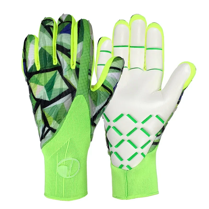 Adults Football Goalkeeper Gloves Latex Non-slip Sports Protective Gloves Soccer Training Breathable Hand Guard Goalie Gloves