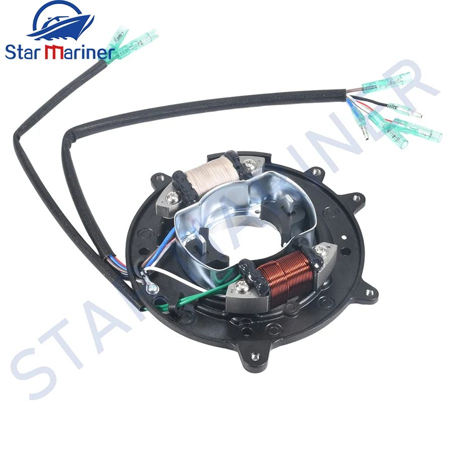 

69P-85560 Charge Lighting Coil Magneto Base Assy For Yamaha 2T 25HP 30HP HIDEA PARSUN SEATAN 69P-85560-00 Boat motor