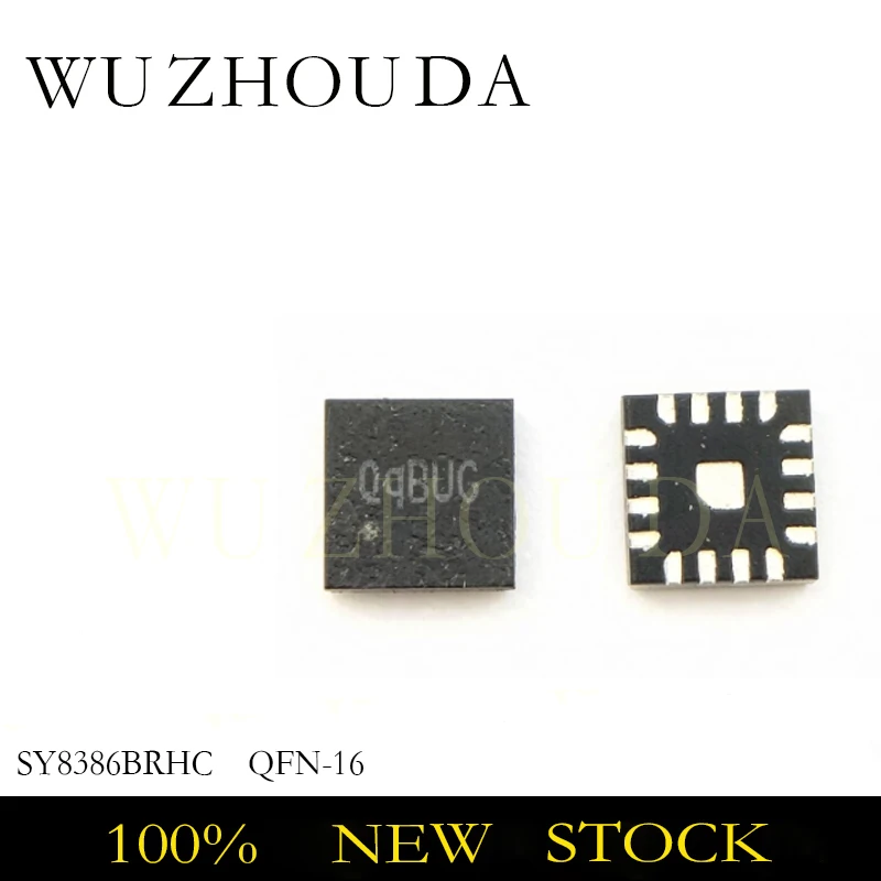 5PCS SY8386BRHC QFN-16 SY8386B making QqBTB QqB QQA QQC QFN DC DC IC CHIP NEW STOCK