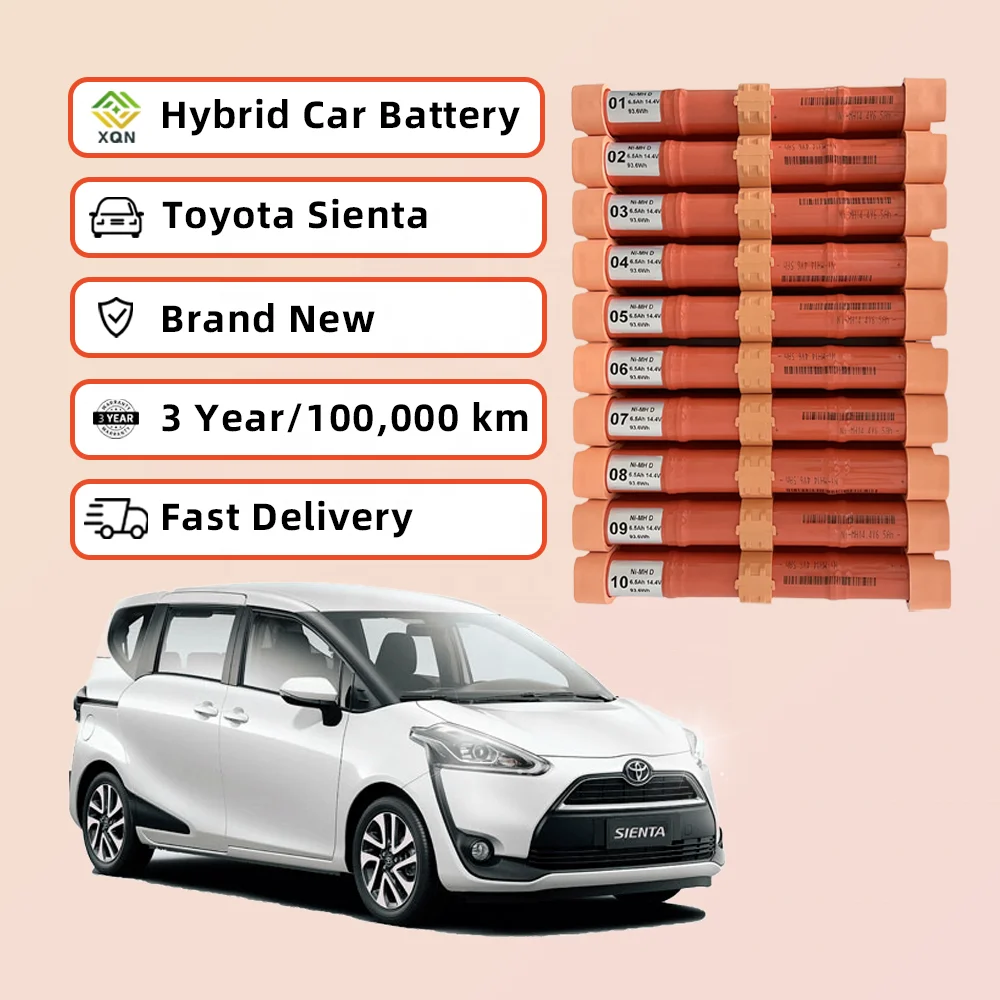 

Nieuwe Hybride Accu Parts Aftermarket Замена 144 В NHP170 Новый гибридный автомобильный аккумулятор для Sienta 2015-2023