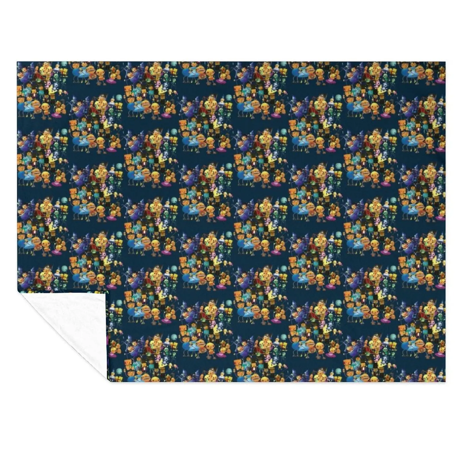 

Rolie Polie Olie Group Shot Design Throw Blanket Custom Plaid Moving Blankets