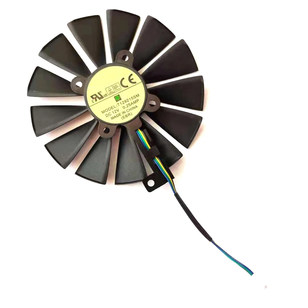 T129215SM 2 teile/los 4pin 95mm für ASUS ROG STRIX Dual RX 470 570 AMD RX470 RX570 GTX1050TI 1080TI Grafiken karte Fan