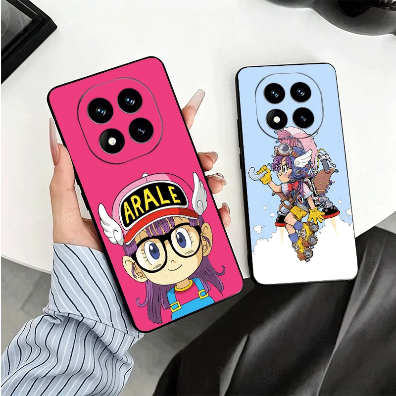 Arale S-Slump Anime Soft Phone Case for Xiaomi Redmi Note 12 13 14 15 Pro Plus 11 14S 12S 11S 11T 10S 5G Black Cover Coque - view 4
