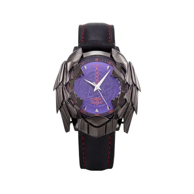 

Anime Peripheral Lucky Stone Fate Genuine Watch Saber Alter Armor Combination Quartz Watches