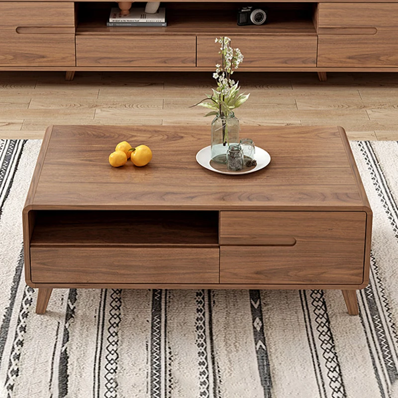 خزانة تلفزيون، طاولة قهوة بسيطة وحديثة، خزانة أرضية صغيرة للشقة، أرضية غرفة المعيشة الصينية الجديدة