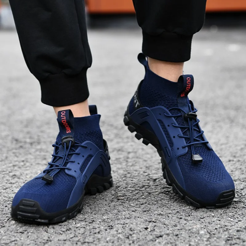 

Fashion Male Shoes Anti-Slip Sneakers Mountain Hiking Swimming Water Shoes Soft Men Casual Sneakers