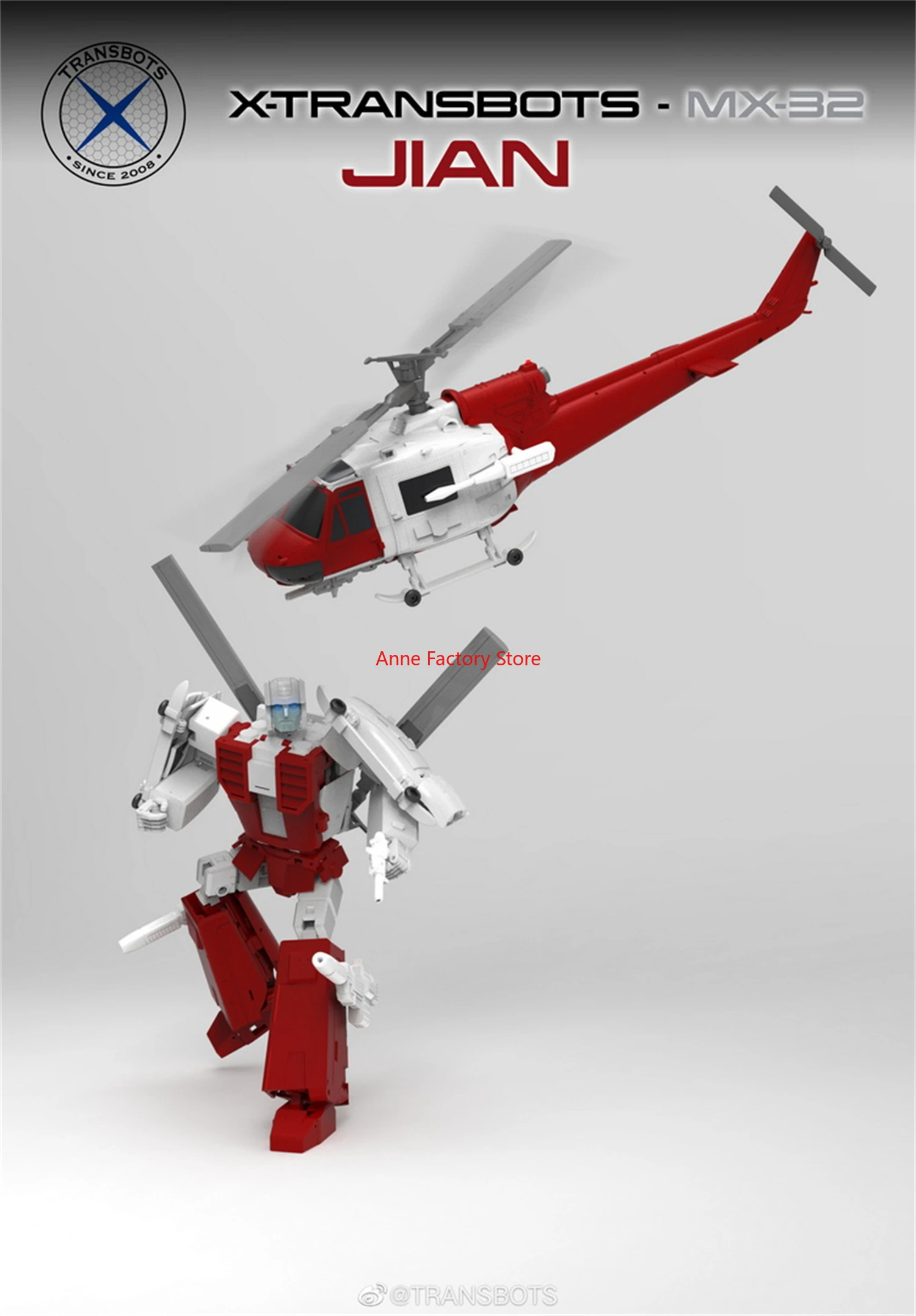 

【IN STOCK NOW】 X-Transbot Transformation MX-32 MX32 Defensor Blades Jian G1 Action Figure Robot Toys With Box