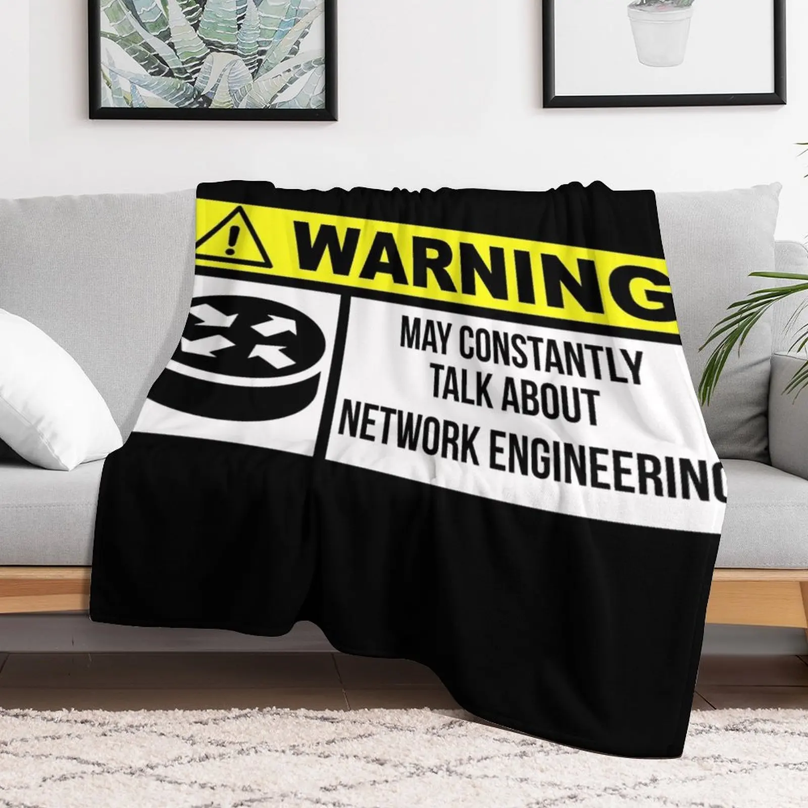 Network engineer Throw Blanket Vintage Warm christmas gifts Blankets