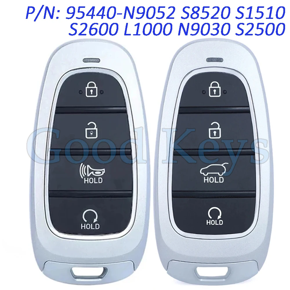 95440-N9052 95440-S8520 95440-S1510 95440-S2600 L1000 N9030 95440-N9032 S2500 Remote Key Fob for Hyundai Palisade SantaFe Tucson