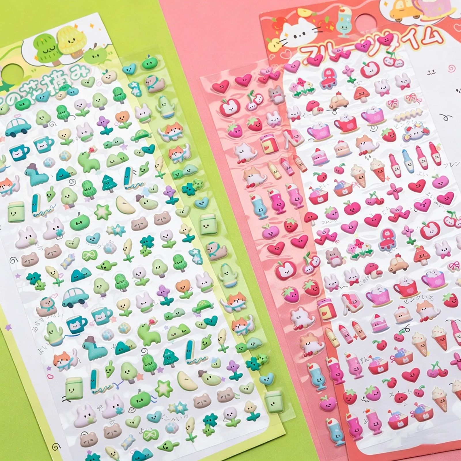

4PCS Cute 3D Mini Animal Foam Stickers, Self-Adhesive DIY Craft Decals for Phone Case, Scrapbooking & Daily Decoration