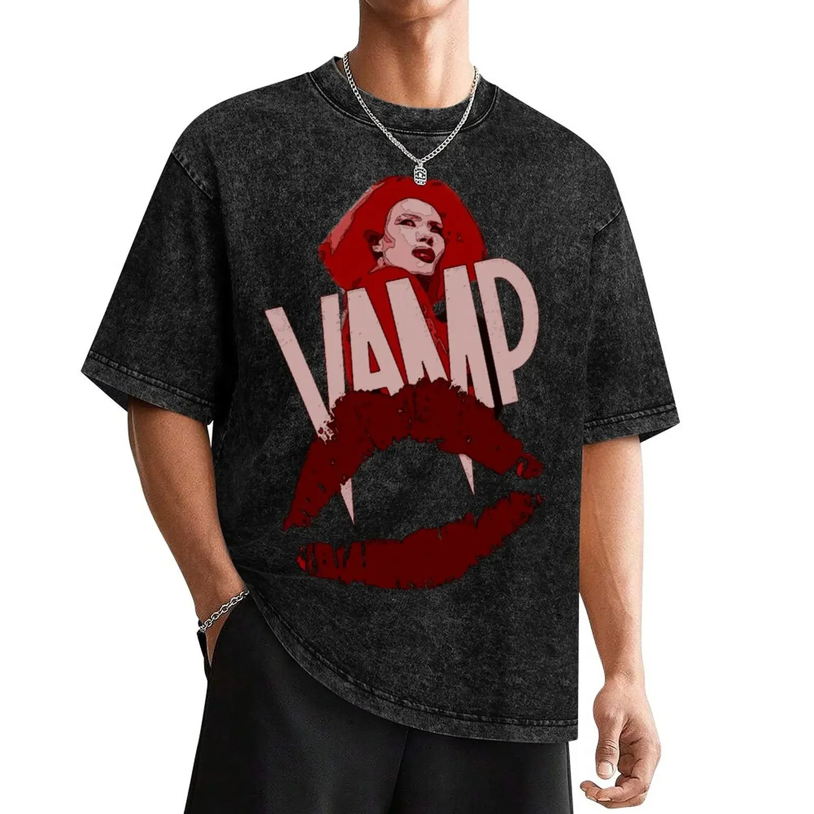 

Vamp T-Shirt hippie clothes basketball graphic tees man clothes shirts men graphic