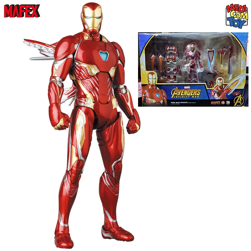 MAFEX アイアンマンMk50 インフィニティウォー　中古美品 MAFEX アイアンマンMk50 インフィニティウォー 中古美品 - メルカリ