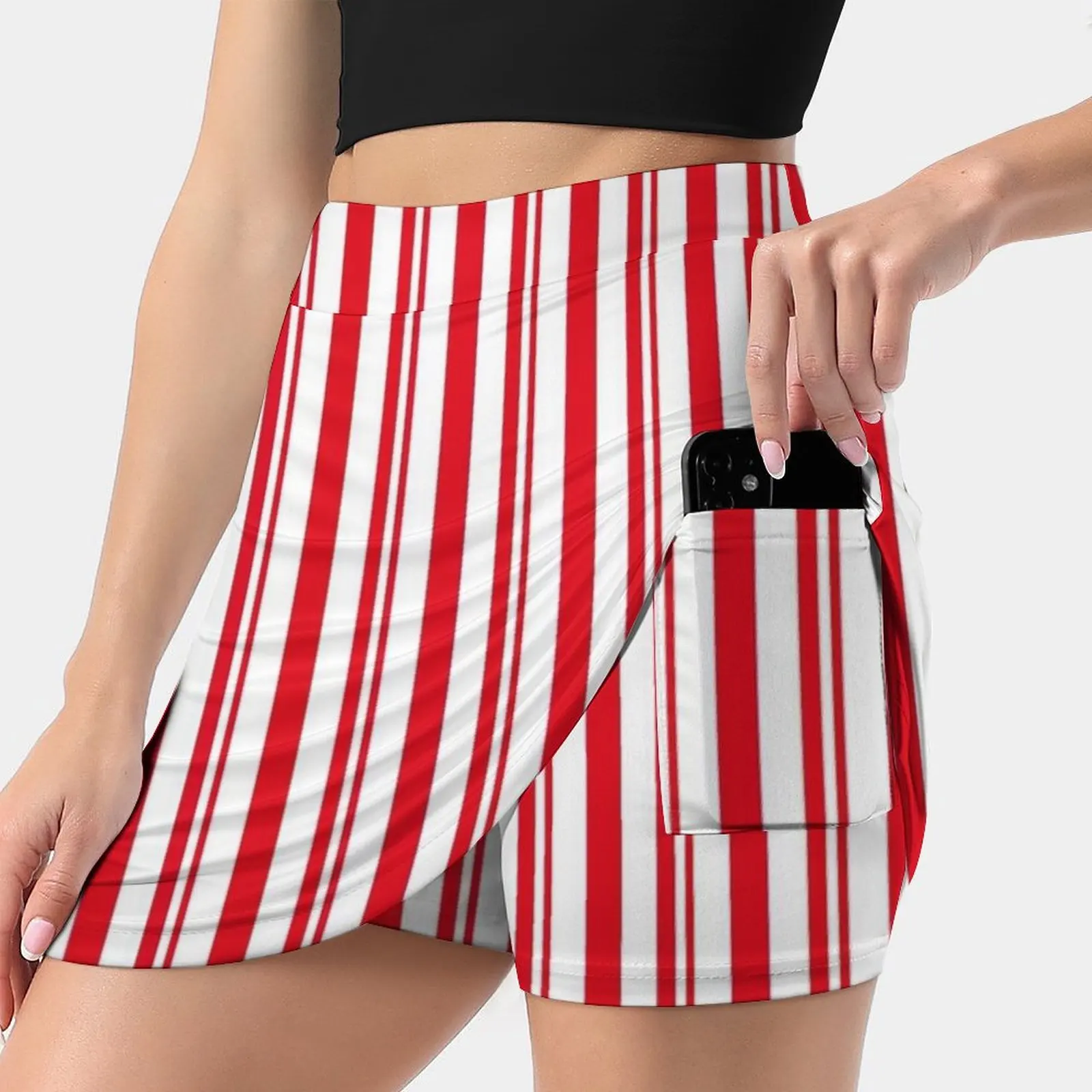 Dapper Red Women's skirt Mini Skirts A Line Skirt With Hide Pocket Dapper Dans Main Street Usa Main Street Walt World Land