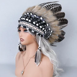 Baby headdress replica Infant Native American Headdress style Kid headdress photo shoot Kid Halloween costume