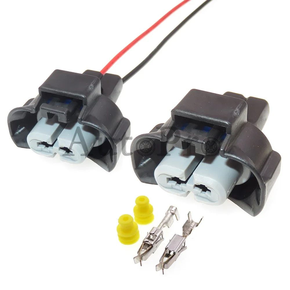 

1 комплект, 2-сторонняя сборка переменного тока, автомобильный пластиковый корпус, водонепроницаемая вилка, жгут проводов противотуманной фары, розетка для Honda Toyota Nissan 240PC023S8019