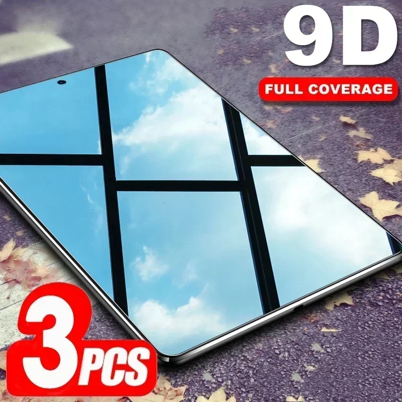 (3 แพ็ค) กระจกนิรภัยสําหรับ Xiaomi Redmi Pad SE 4 Plus 5 6 Pro 7.9 8.0 10.1 11 10.61 ป้องกันหน้าจอแท็บเล็ตฟิล์ม