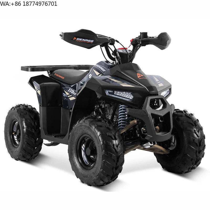 Tao Motor 2025 Nueva Cuatrimoto Automática 1+1, Cuatrimoto Económica China para Niños de 110cc con EPA CE
