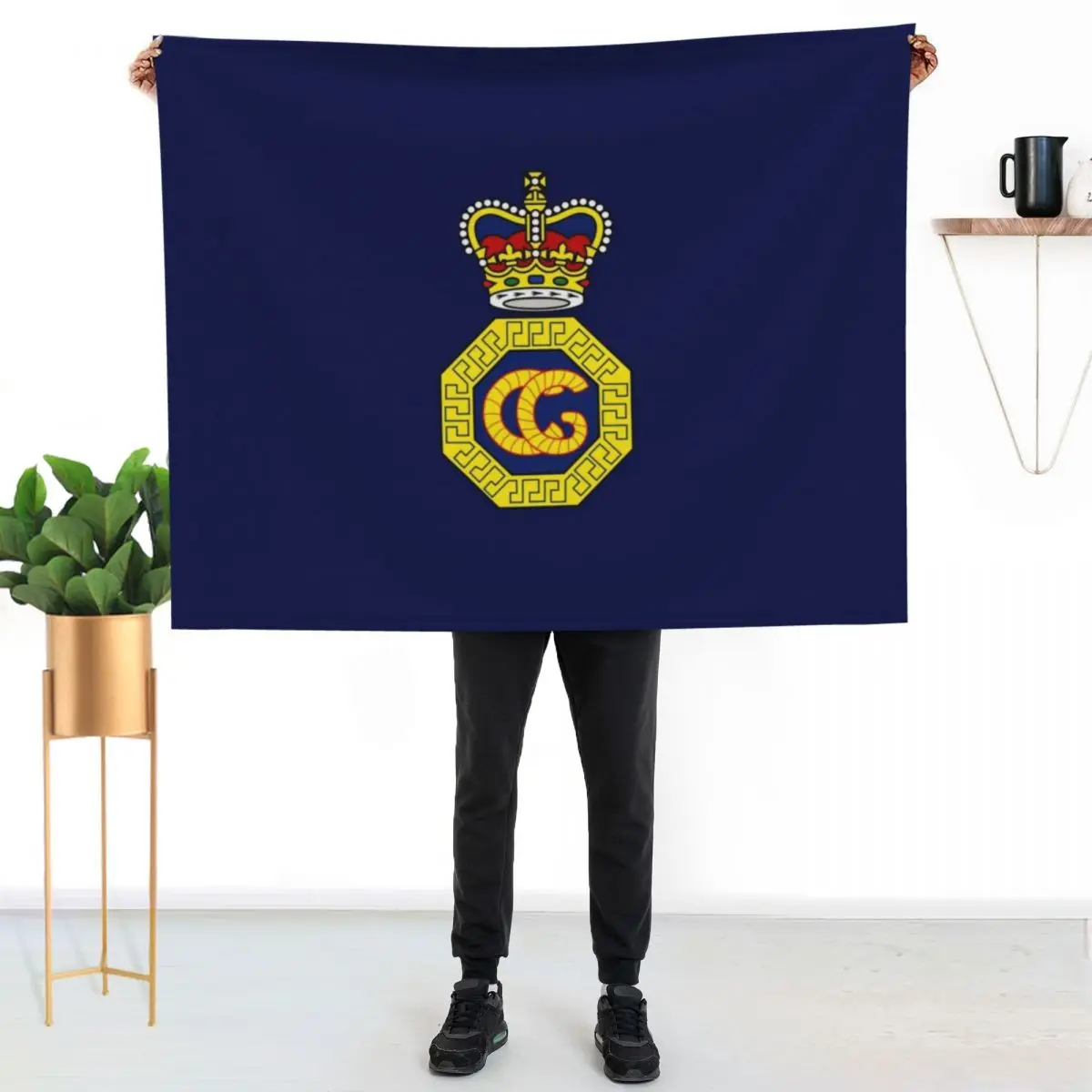 Her Majesty's Coastguard (HMCG) Throw Blanket Moving Stuffeds for winter Summer Beddings cosplay anime Blankets