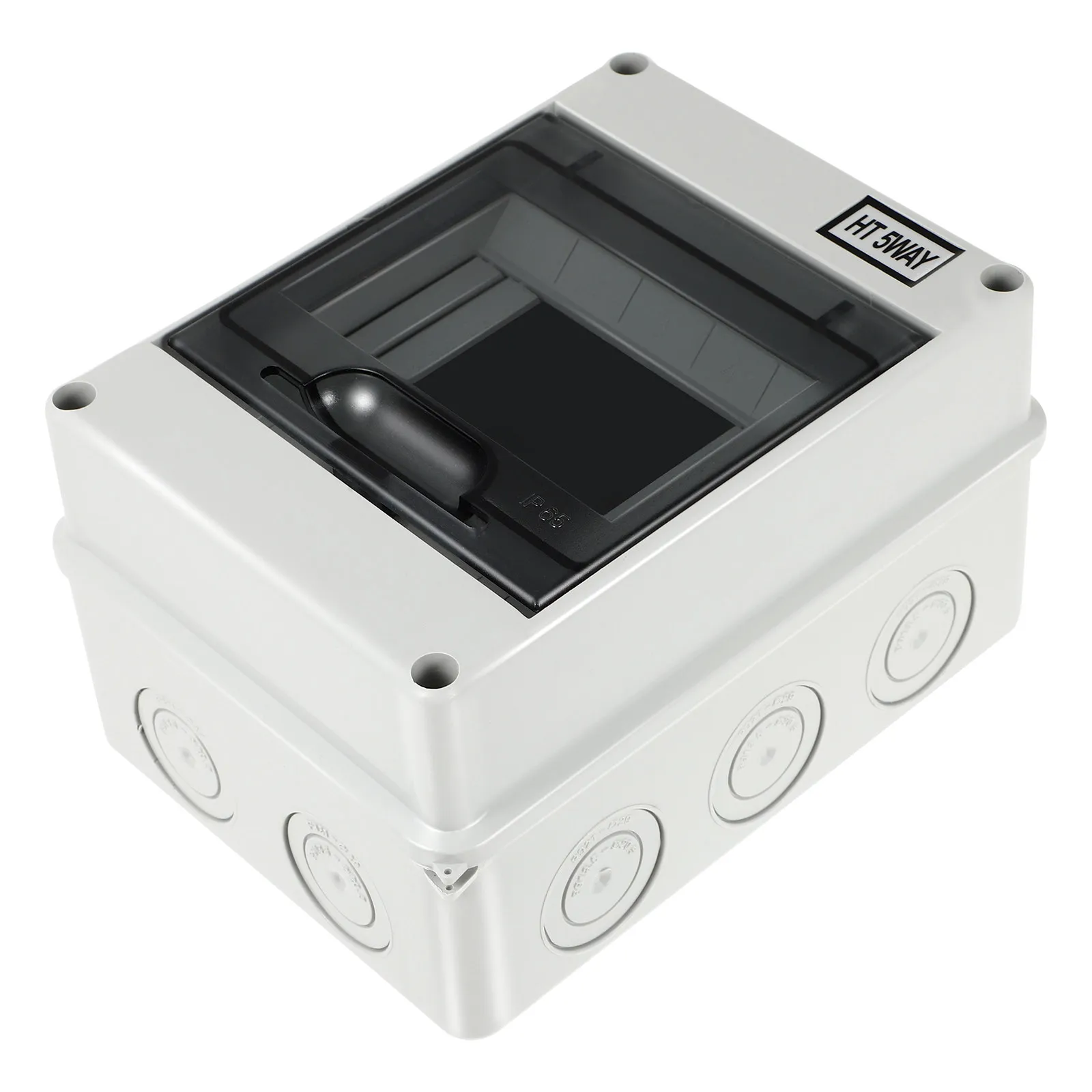 Circuit Breaker Box Plastic Protective Circuit Distribution Box Transparent Frosted Window Dust Proof for Home Hotels Sh