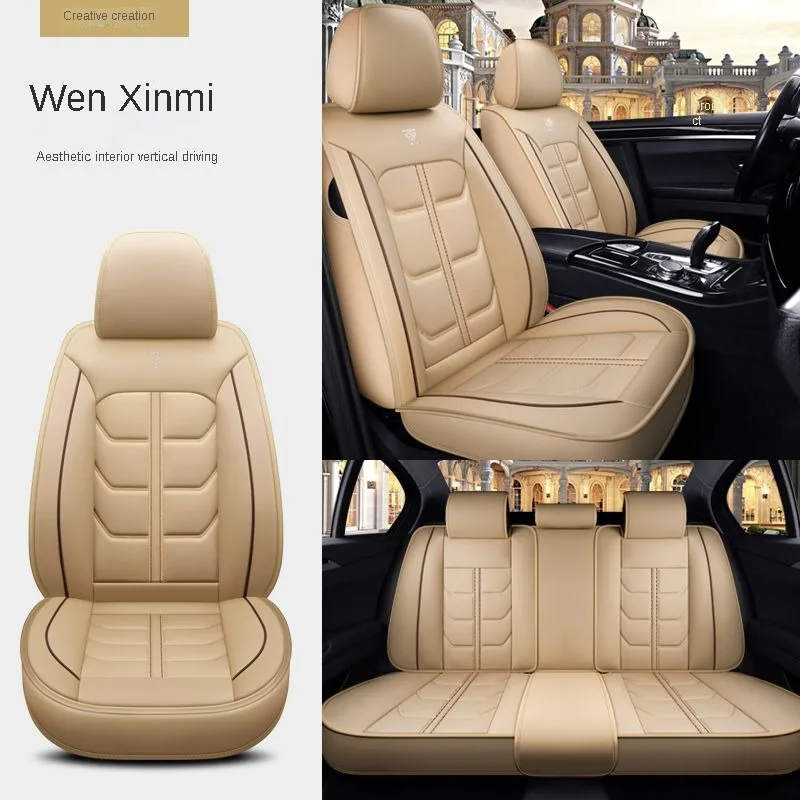 

YUCKJU Car Seat Cover Leather For Chevrolet Captiva Sonic Sail Spark Blazer epica Cavalier Trax Aveo Camaro Equinox Cruze