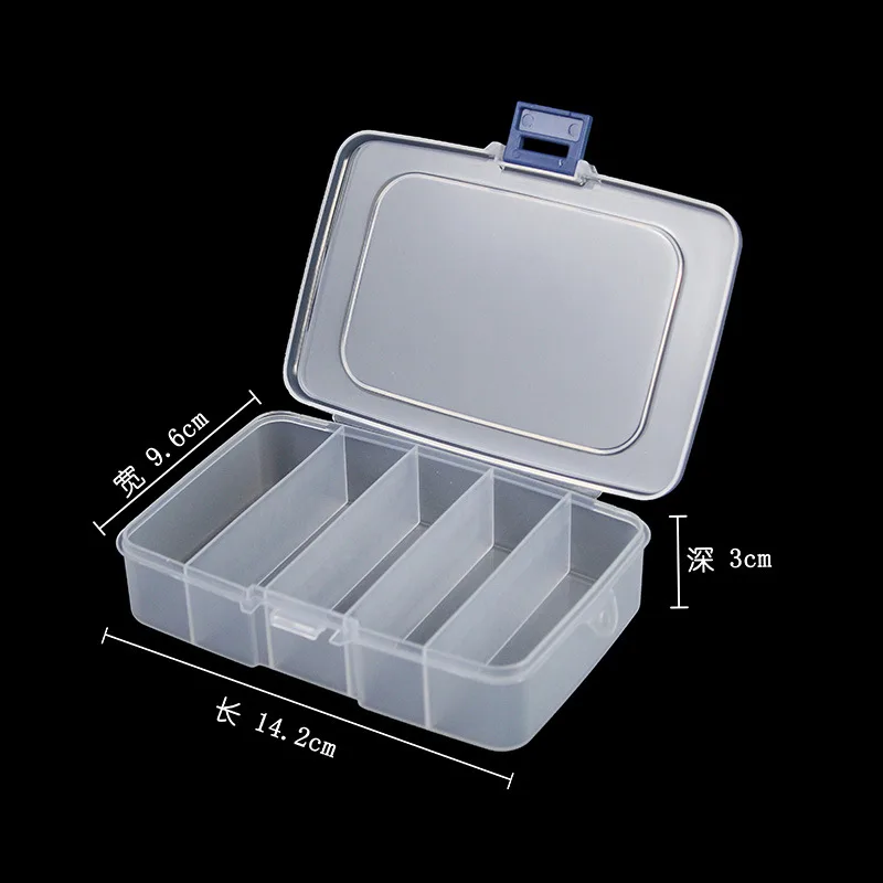 Microblading Transparent Tattoo Needles Storage Box 1pcs Swab Finger Gloves Eyebrow Razor Blades Tattoo Permanent Makeup Storage