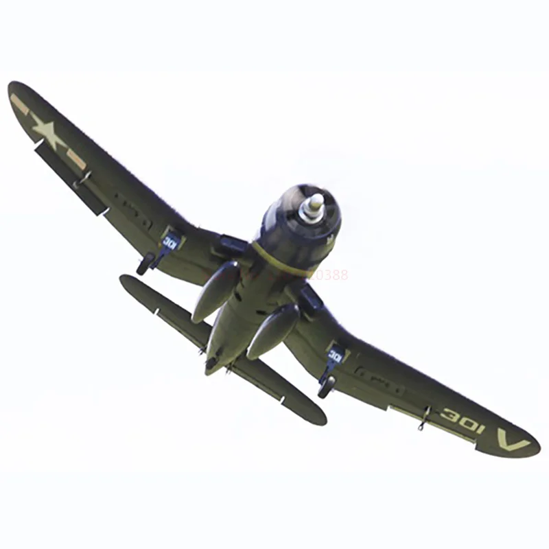FMS 800mm F4U Corsair V2 RC Airplane Blue PNP Radio Control Warbird Brushless ESC RC Model Plane Aircraft Outdoor 6 Minutes