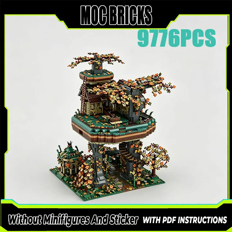 MOC Building Blocks: The Lord of the Rings Scene Model, Golden Forest Technology, Bricks Toys