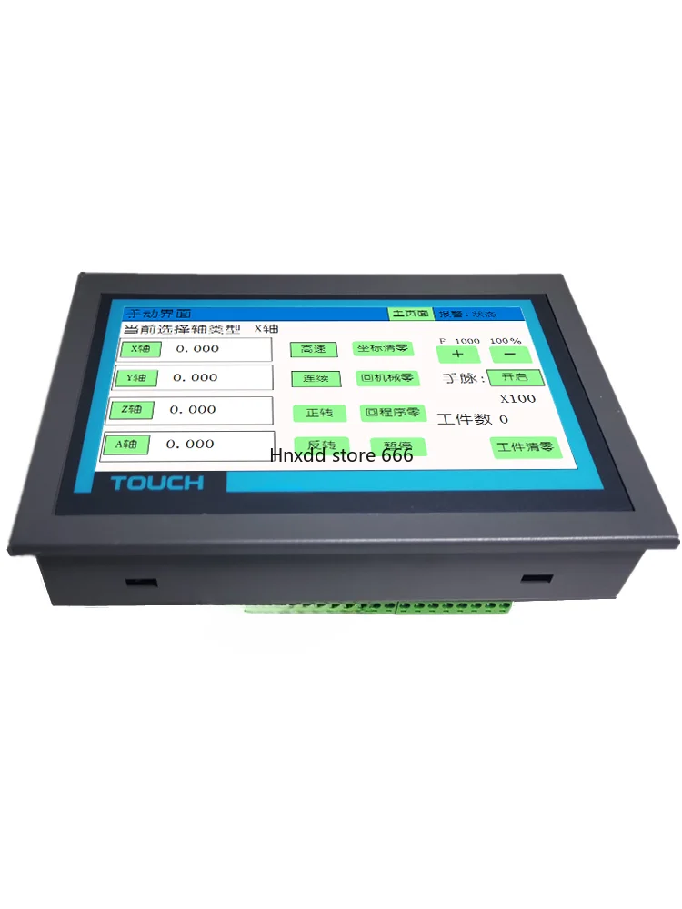 M3C controller di movimento programmabile touch screen servomotore passo-passo a quattro assi invece del PLC