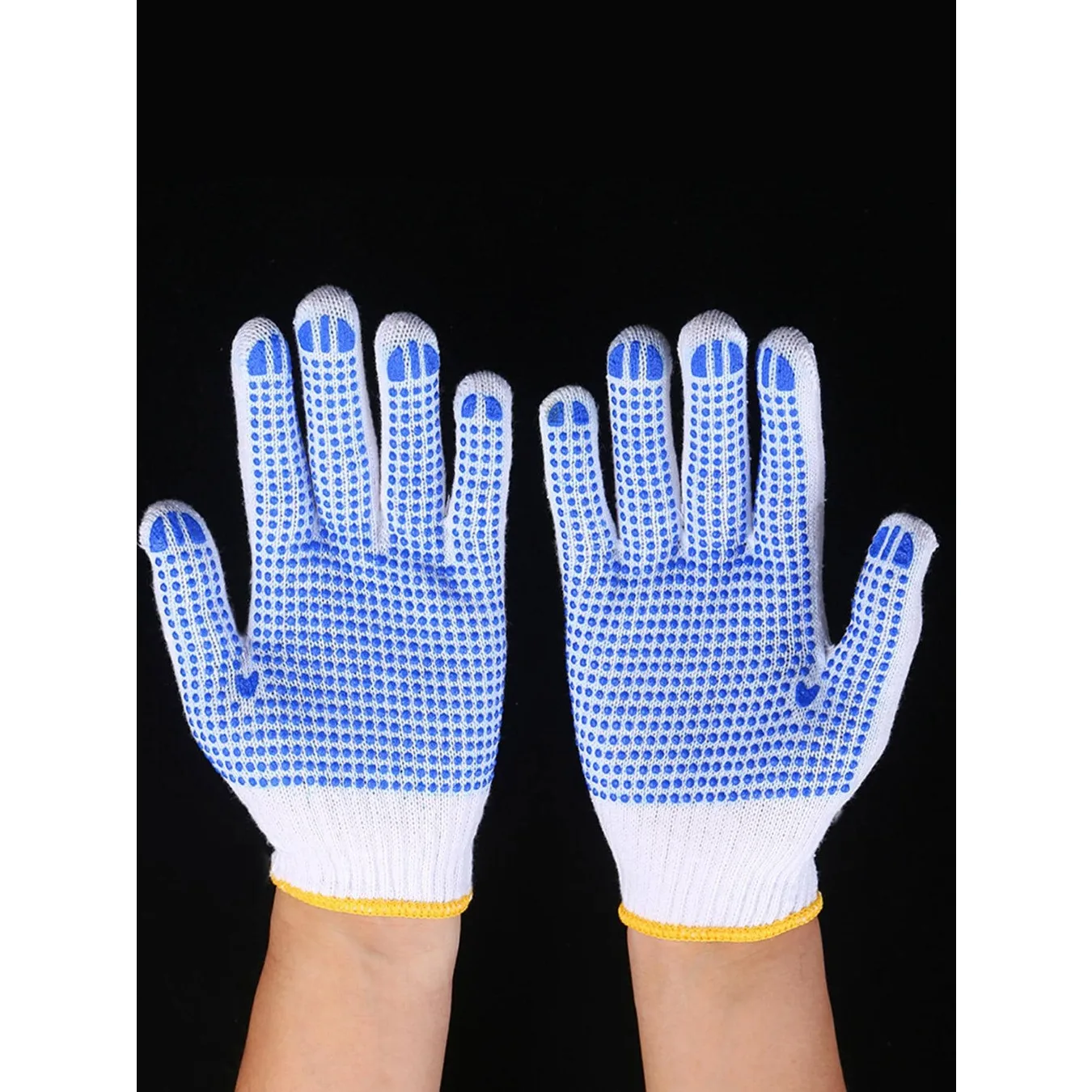 1 Pair Anti-Slip Gloves Work Safety Protective Gloves Anti-Slip Lightweight Thin Gloves