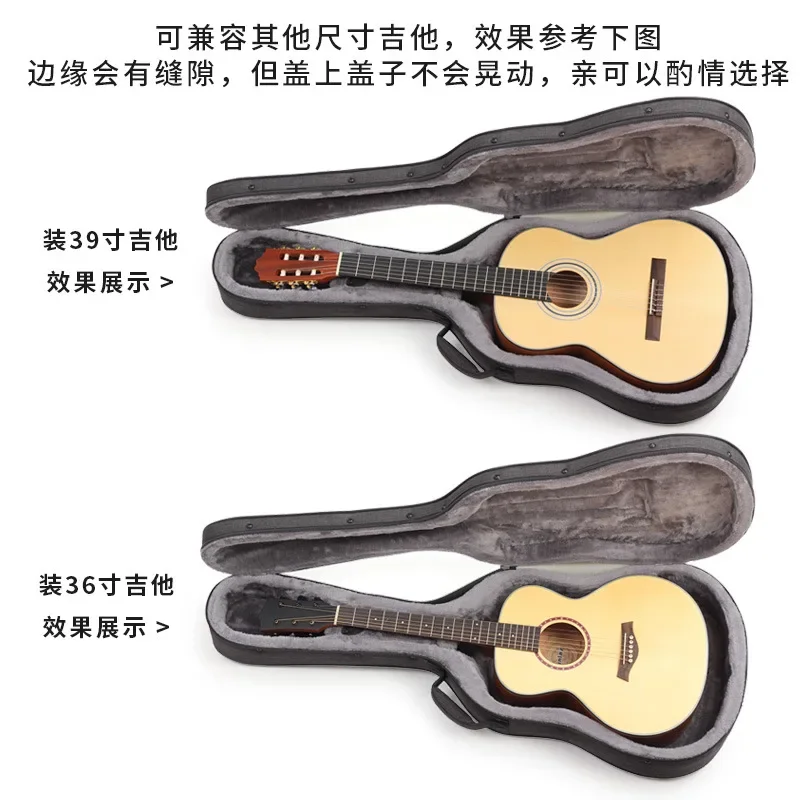 2025 ขายร้อน 40/41 นิ้วคุณภาพสูงทนทานพื้นบ้านกีตาร์กระเป๋าอุปกรณ์กีตาร์