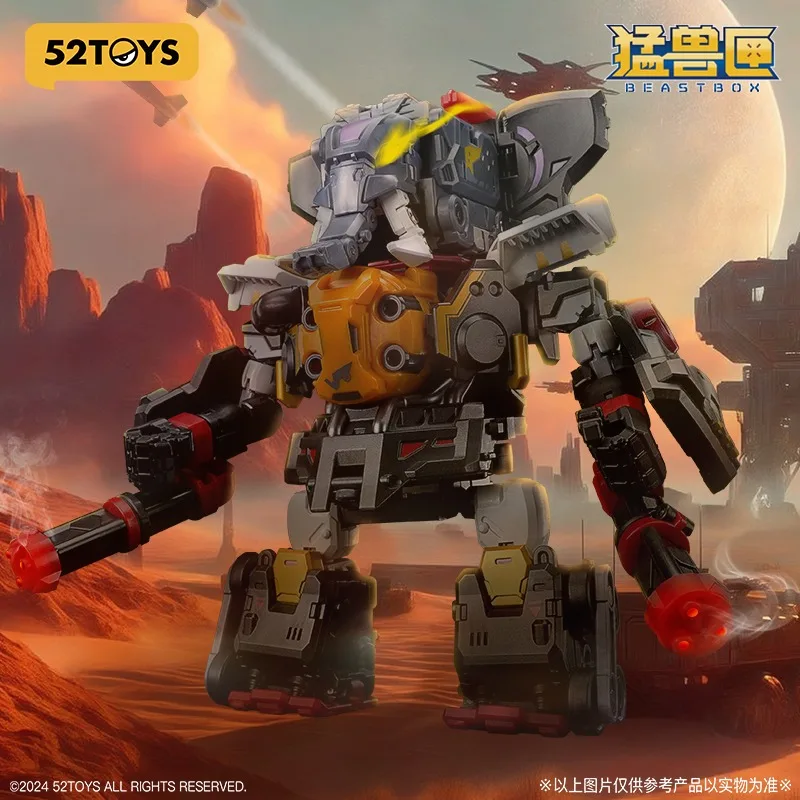 

52TOYS Beastbox Bmm-01 Psychotrain Deformation Robot Converting in Mecha and Cube Action Figure Collectible Toy Gift