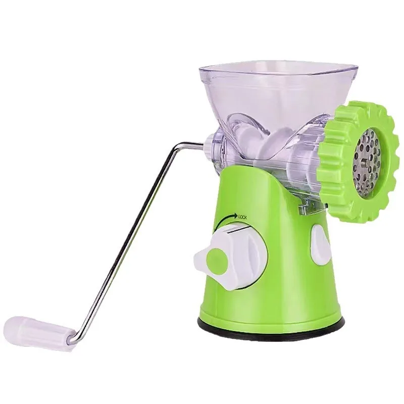 Meat Grinder Manual Processors Food Mincer Kitchen Machine Sausage Maker Stuffer Vegetable Chopper Blender Meat Grinder Manual