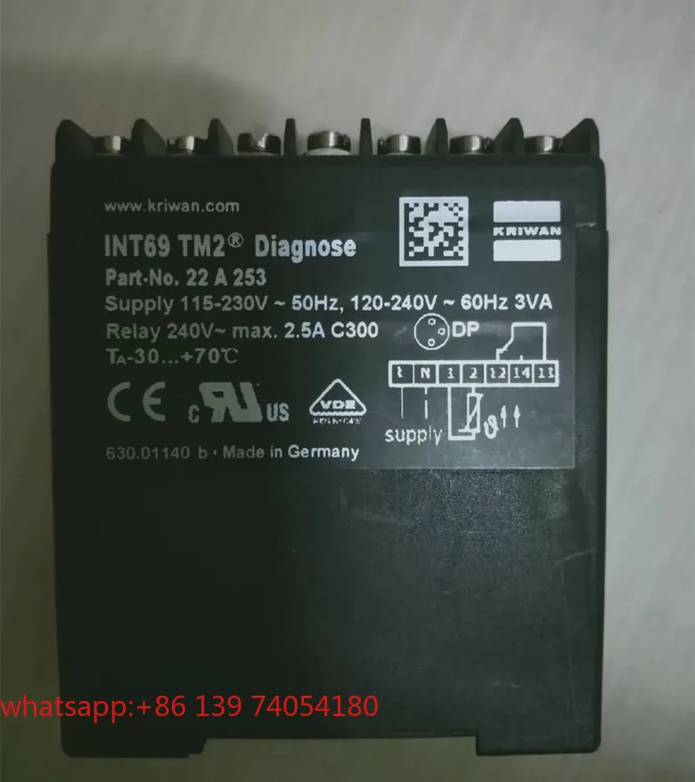 Suitable For 1pcs Compressor Motor Protector Module INT69 TM2 22A253
