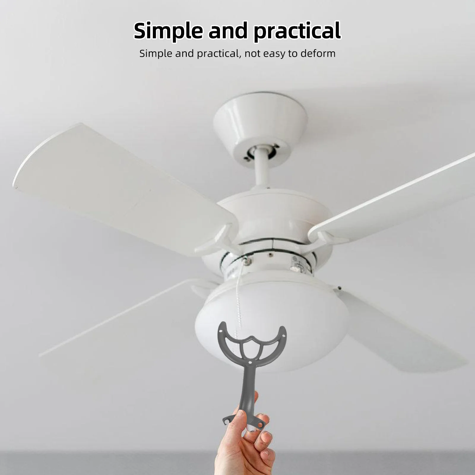 

Fan Arm For Ceiling Fan Replacement Metal Bracket Support Blade Holder Repair Part Compatible With Most Fans Home Hotel