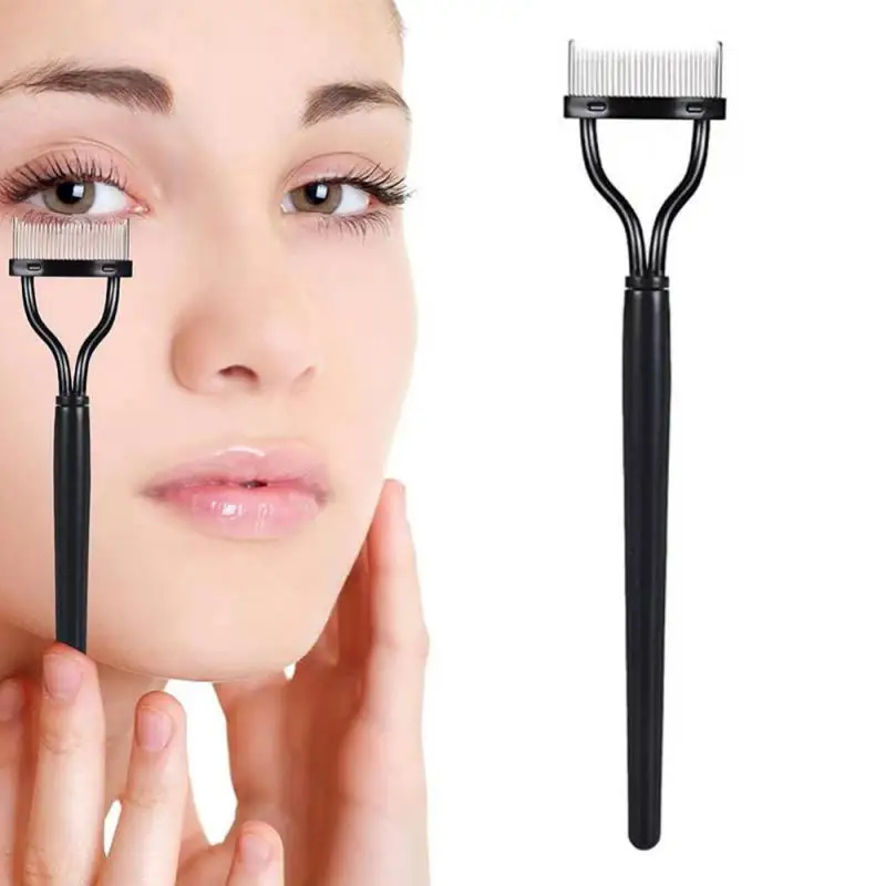 Recourbe-cils en métal pliable, séparateur de cils de maquillage de beauté, brosse à cils, peigne mascara, outil cosmétique de maquillage, 1 à 10 pièces