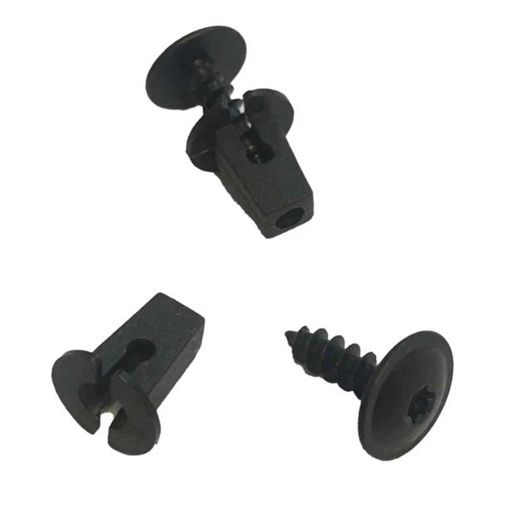 Car&Truck Parts Screw 10 Sets Black Durability FOR Seat FOR Skoda N90974701 Plastic Practical To Use High Quality