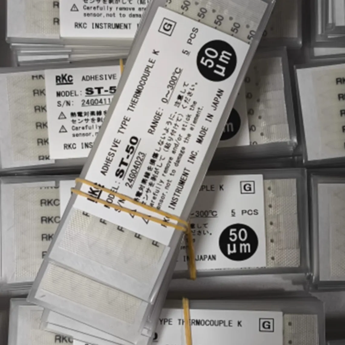 ST-50 Thermoelement-Temperaturdraht, schnelle Reaktion, Patch-Oberflächen-Thermoelement-Sense-Draht