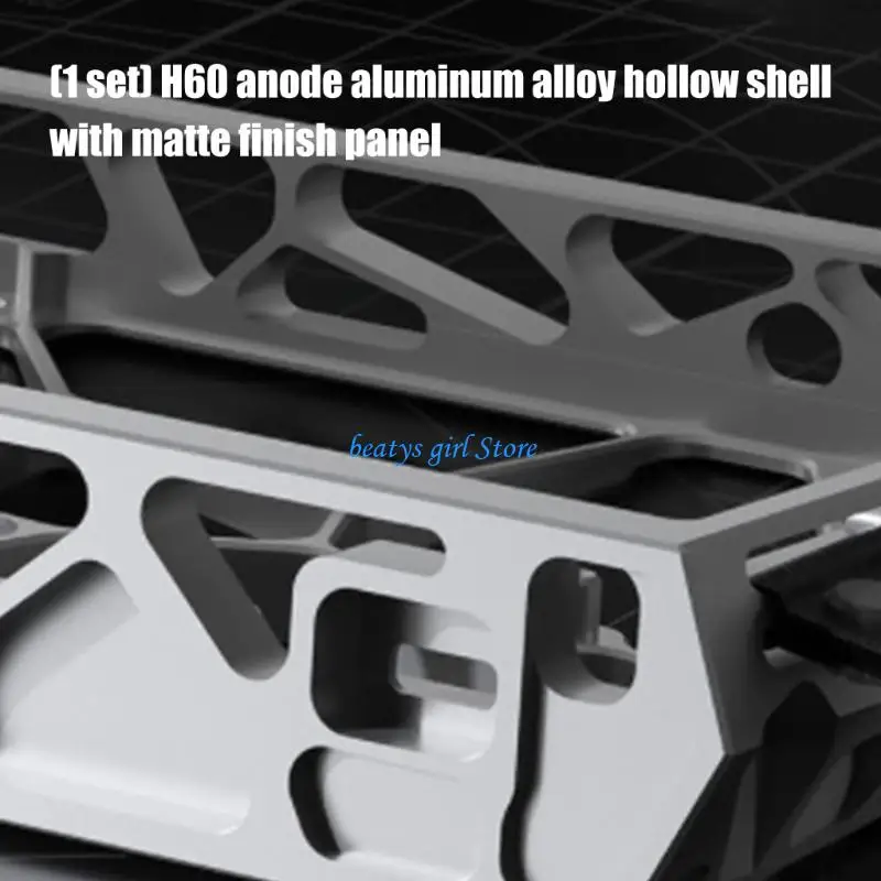C7AB Hollow Mechanical Keyboard Case Transparency Keyboard Housing Mechanical Keyboard