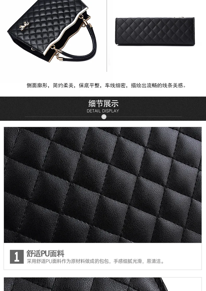 Einfarbig Mode Frauen Handtaschen Weiche Leder Tote Tasche Casual Große Umhängetaschen für Frauen Neue Schulter Messenger Taschen – Detail 18