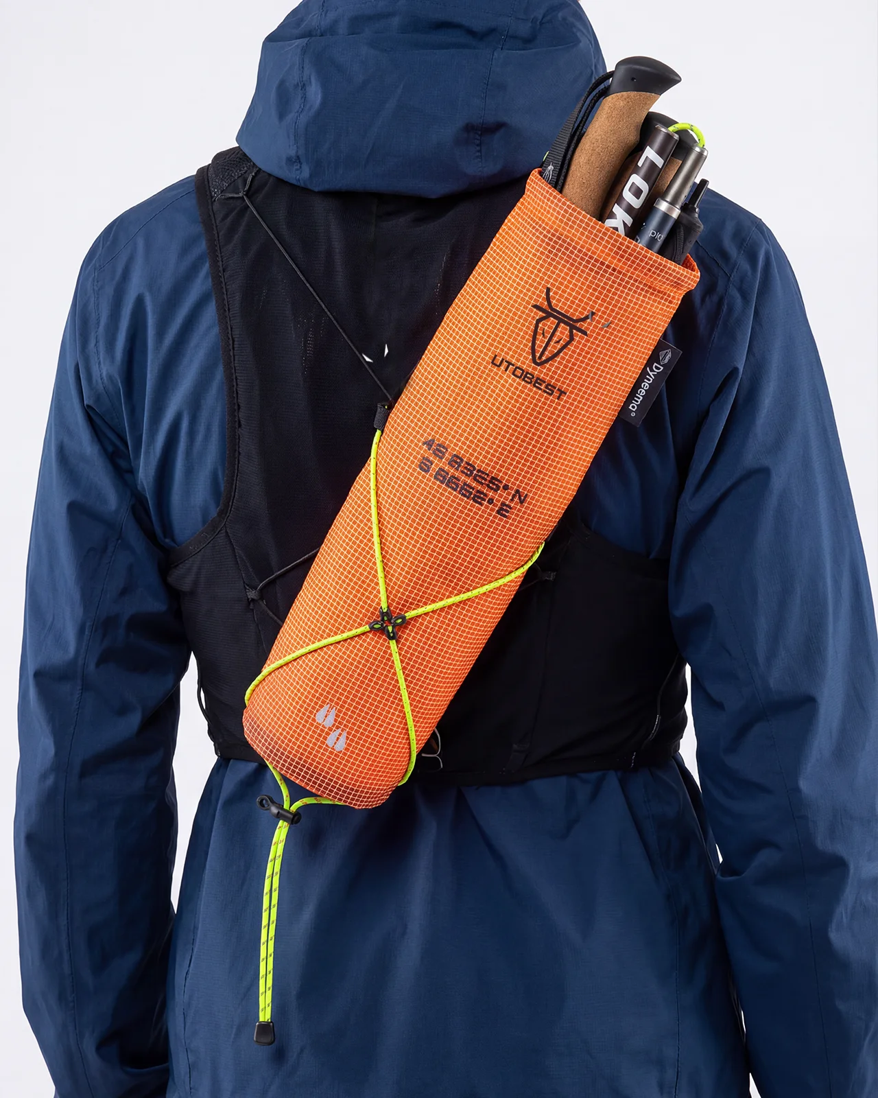 UTOBEST UTR003 Trekkingstöcke-Tasche Dyneema Wanderstöcke-Aufbewahrungstasche Wanderstockhalter für Outdoor-Reisen Wandern Klettern – Detail 8