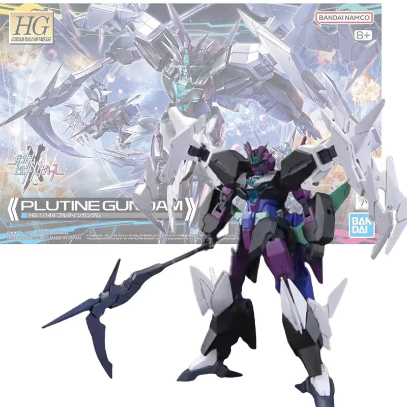 

BANDAI HG GBM 1/144 PFF-X7/P9 Plutine Gundam Build Metaverse Assembly Model Action Toy Figures Christmas Gifts