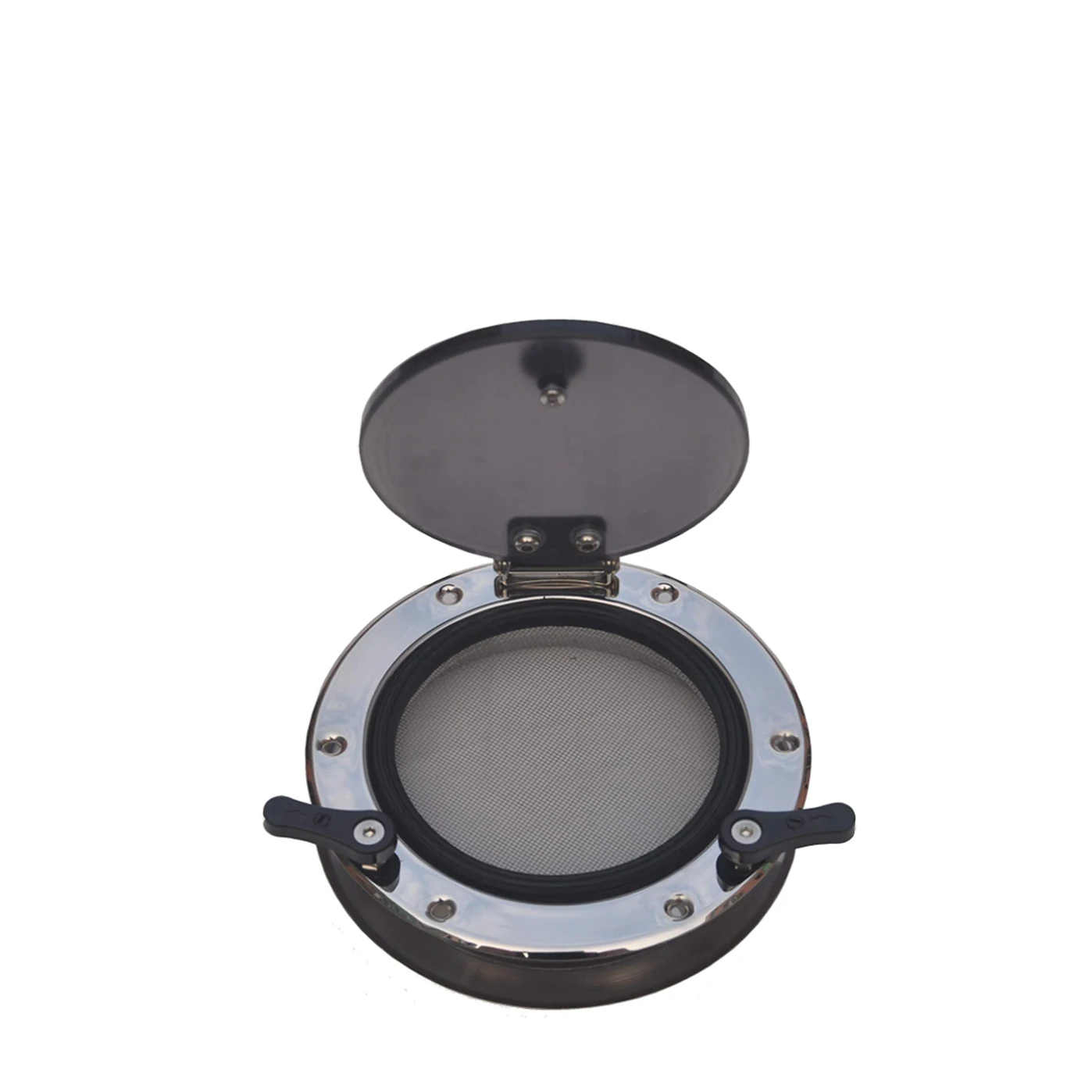 Marine Stainless Steel Round Porthole With Mosquito Screen Opening Porthole Window Hatch For Marine Boat Yacht