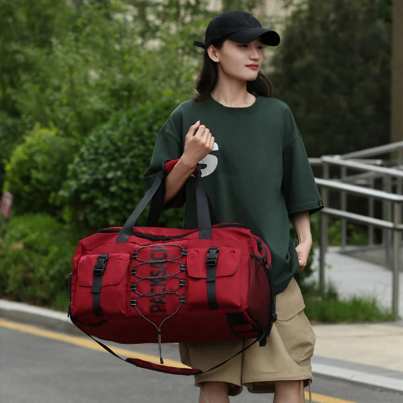 Boston bolsa de viaje de gran capacidad para gimnasio y al aire libre - imagen 5