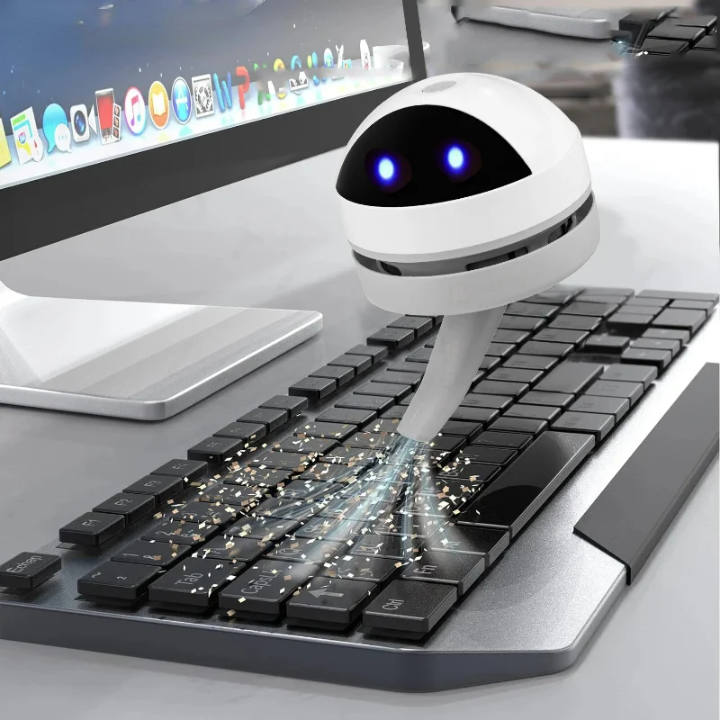 Desk Vacuum Cleaner Portable Mini Table Vacuum Cleaner  Office  Desktop Dust Sweeper Table Vacuum Cleaner Rechargeable