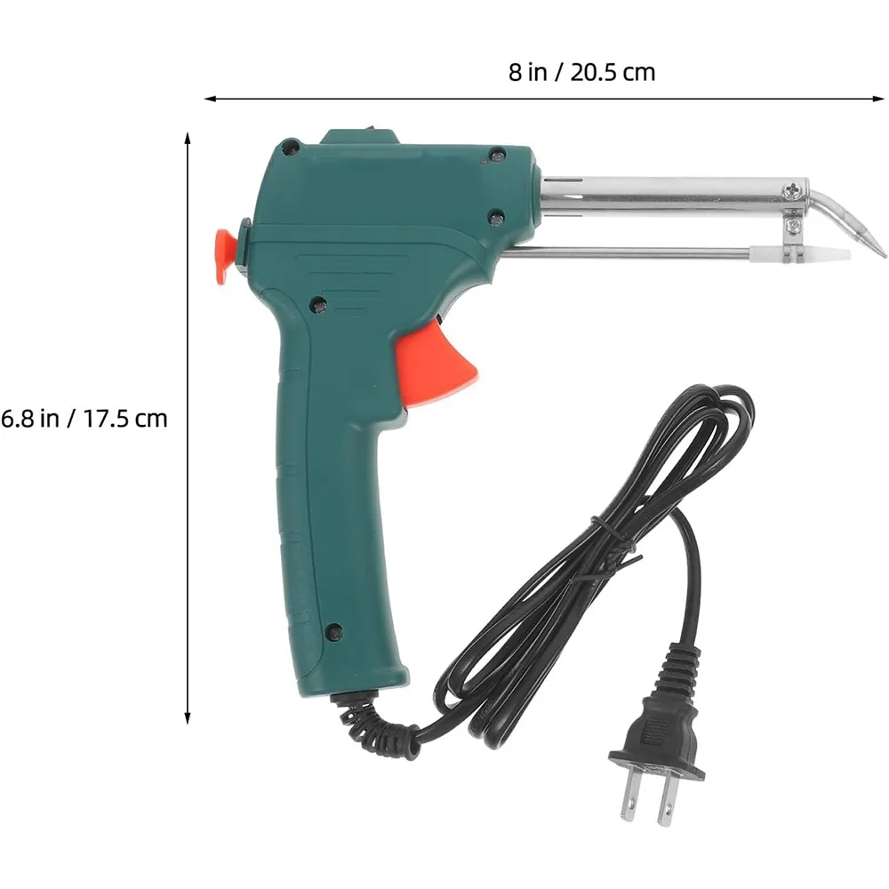 Ręczny pistolet lutowniczy 60W/80W/120W Automatyczna lutownica Pistolet cynowy Przenośne narzędzie lutownicze