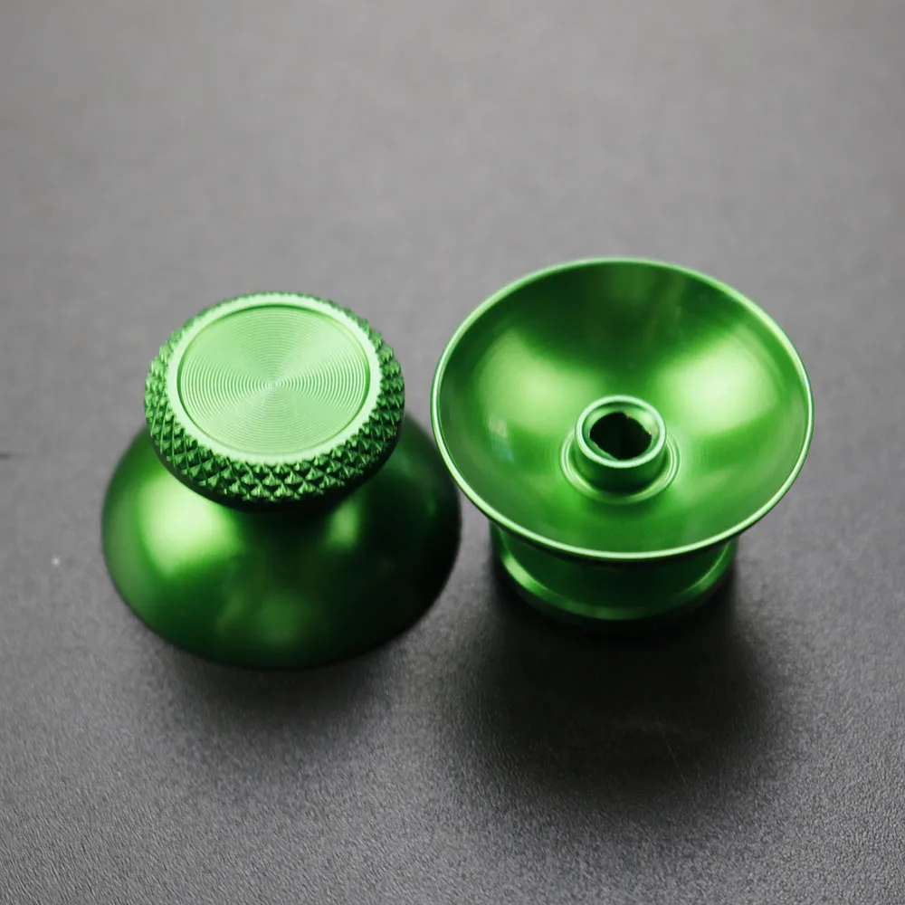 YUXI 2PCS Metall Analog Joystick Thumb-Stick Grip Cap Ersatzteile für PS5 Controller Thumbstick Ersatz