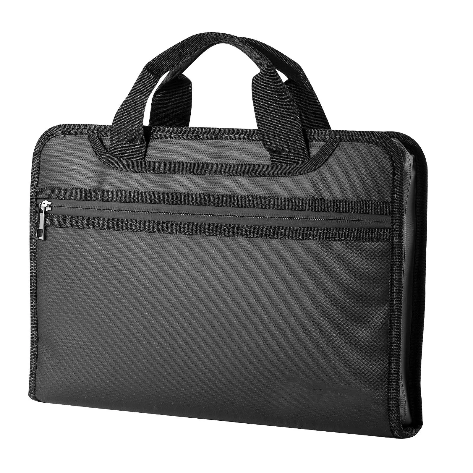 Fireproof Document Bag 1832 ℉ Heat Insulated Waterproof Multi Layer File Organizer for passports Important Documents and Home Office Travel Storage